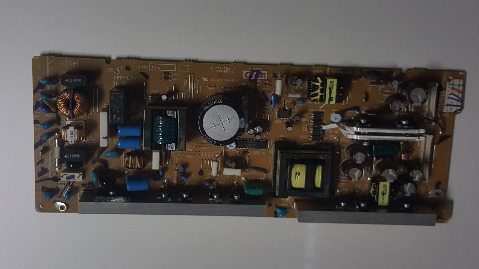 Sony KDL-32ML130 Power Supply Board 1-874-784-12 A-1315-710-A (1